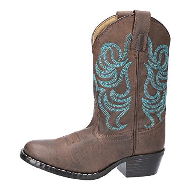 Imagem de Smoky Mountain Boots Bota de cowboy unissex infantil 1624c