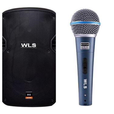 Imagem de Caixa Acústica WLS S12  Ativa com Bluetooth + Microfone M58A