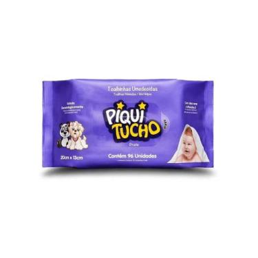 Imagem de Toalha Umedecida Piquitucho Pratic com 96 Unidades
