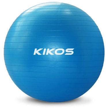 Imagem de Bola de Ginástica Kikos Fitball com 65 cm AB3631 - Azul
