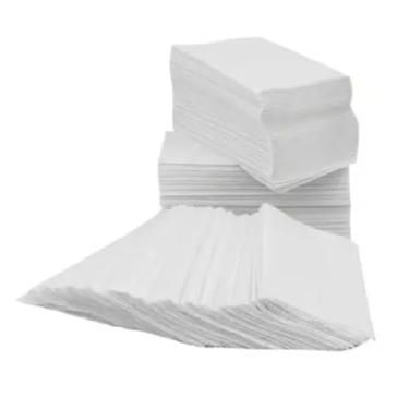 Imagem de Papel Toalha Interfolha, Branco, 5000 Folhas, para Banheiro e Cozinha, Descartável Caixa 5000fls