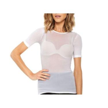 Imagem de Camiseta Segunda Pele com Manga Curta Feminina Trifil C06312