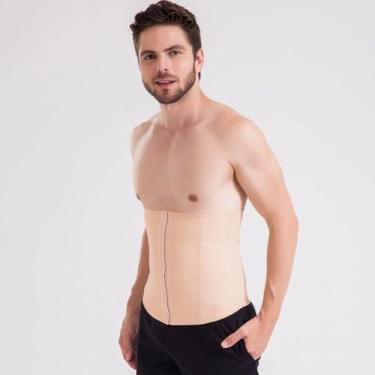 Imagem de Cinta Esbelt Cotton Masculina Bege 4EG