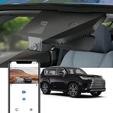Imagem de Fitcamx Câmera veicular 4K adequada para Lexus LX 600 2022-2024 F Sport Premium Ultra Luxury (HD2-60070), visual OEM, vídeo UHD 2160P, gravação em loop, WiFi e aplicativo integrados, G-Sensor, Plug