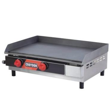 Imagem de Chapa a Gás 64 x 40 para Lanche e Carnes Espessura 7.9mm - Croydon