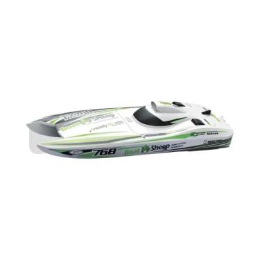Imagem de Lancha RC Turbojet TX768 De Alta Velocidade 30km/h 24GHz Motor Brushle