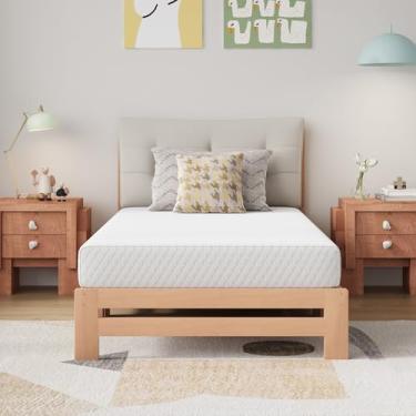 Imagem de Novilla Colchão Queen, colchão Queen de espuma viscoelástica de 15 cm para alívio da pressão e conforto do sono, capa lavável removível, colchões certificados pela CertiPUR-US em uma caixa, médio