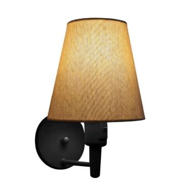 Imagem de Lustre Pendente Quadrado Vivare Md-4075 Cúpula Em Tecido 30/50x50cm - Bivolt Preta-palha 110v/220v