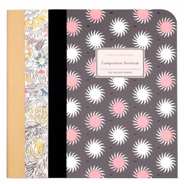 Imagem de AMÉLIN ARCHIVE Set of 2 Composition Notebooks 9.75" x 7.6" with 100 Lined Pages (Chagall/La Fonda Del Sol)