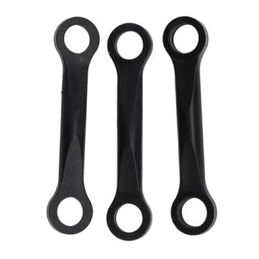 Imagem de Domary RC Helicopter Linkage Rod Set, Substacement Servo Linkage Rod Set para Flywing Bell206, Helicópteros UH1, Feitos de Plástico, para Bell206, UH1 e Outros Helicópteros RC