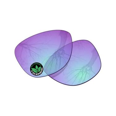 Imagem de Raydi Lentes de reposição de policarbonato para óculos de sol RayBan Meta Skyler RW4010 52 mm - Magenta Golf - Não polarizado