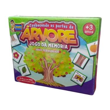 Imagem de Jogo Pedagógico Conhecendo As Partes Da árvore - 24 Peças