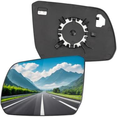 Imagem de LOIYLLEN Substituição do espelho lateral do motorista para Ford Everest 2022 2023 2024 - Vidro do espelho do lado esquerdo, vidro dos espelhos retrovisores com aquecimento elétrico