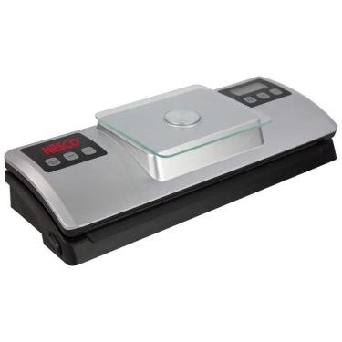 Imagem de Seladora a Vácuo Automática Úmido, Seco com Painel de Controle Digital e Aço Inoxidável, 100W, 110v, NESCO VSS 01, Cinza
