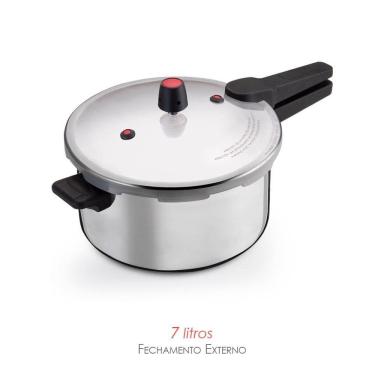 Imagem de Panela De Pressão 7 Litros Fechamento Externo