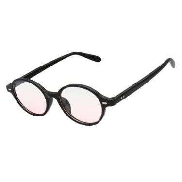 Imagem de Óculos de Sol Oval Premium Blogueira Virginia Classico Tendencia UV400 Unisex Feminino Masculino - Modelo Kyle - Cacife Brand (Rose Transparente)