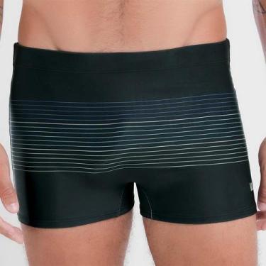 Imagem de Sunga boxer com listras finas coloridas - MASH