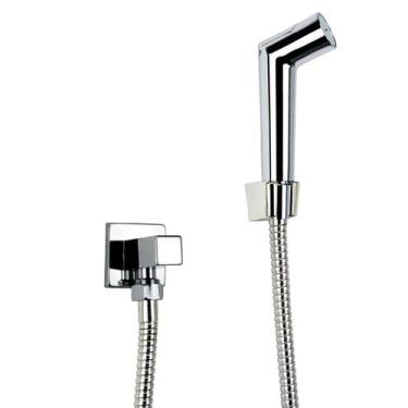Imagem de Ducha Higienica Cromado 1,20 cm Com Registro em Metal - AMG Metais