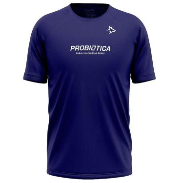 Imagem de Camiseta Dry - Azul Tamanho GG - Probiótica-Masculino