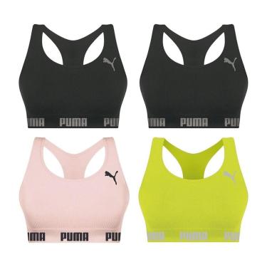 Imagem de Kit 4 Tops Puma Nadador Sem Costura Feminino-Feminino