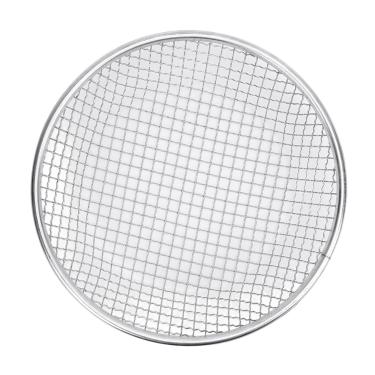 Imagem de SUNGOOYUE Peneira de Compostagem de de Areia de Jardinagem, Filtro de Aço Inoxidável para Baldes de 5 Galões, Com Luvas Antiderrapantes, para e Composto (Furo de 10 mm / 0,39 pol.)