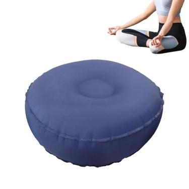 Imagem de Almofada de chão | Almofada de assento de ioga para meditação de chão de viagem | Assentos antiderrapantes portáteis para relaxamento, exercício, pilates, interior, exterior, casa, escritório, estúdio