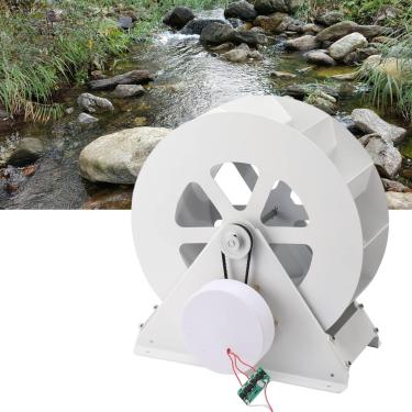 Imagem de Geradores HidráUlicos De Roda D'áGua, Geradores HidráUlicos De Baixa Velocidade, Equipamentos De Energia Para Uso DoméStico Ao Ar Livre, Geradores De Roda D'áGua De GeraçãO De Energia De IluminaçãO