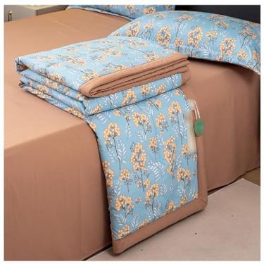 Imagem de Colcha térmica leve de verão, edredom leve de verão colcha macia, edredom térmico, colcha lavável cobertor acolchoado para todas as estações