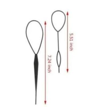 Imagem de Kit De Acessórios Para Fazer Penteados Rápido Coque Trança - Hairagami