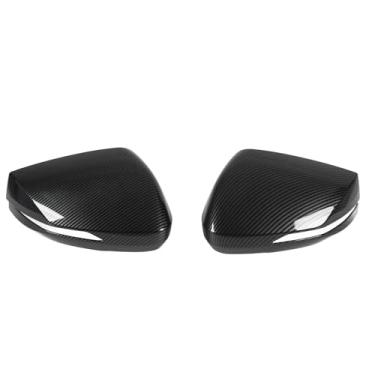 Imagem de Capa de espelho retrovisor de carro, para Sportage NQ5 2022+ 2 peças com aparência de fibra de carbono para porta lateral do carro, capa de espelho retrovisor de substituição