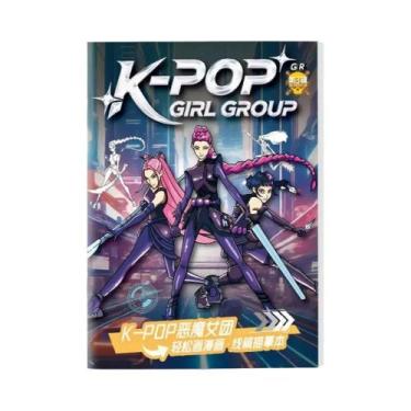 Imagem de Livro De Colorir Kids KPop Demon Hunter, Livro De Desenho E Pintura, P