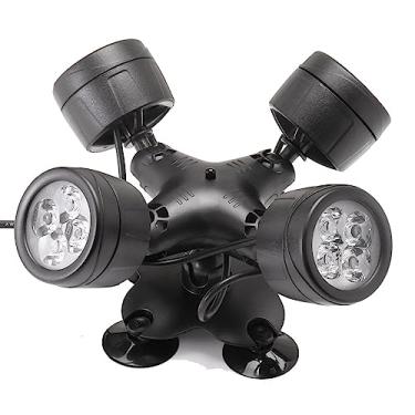 Imagem de Luz de Estanque LED RGB Luzes Subaquáticas com Mudança Cor Acessório Decorativo Iluminador para Aquário Piscina Cachoeira Jardim Fonte Peixe