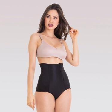 Imagem de Cinta Pós Parto Com Fecho Em Zíper Preta EG