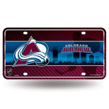Imagem de Placa de licença de metal NHL Colorado Avalanche