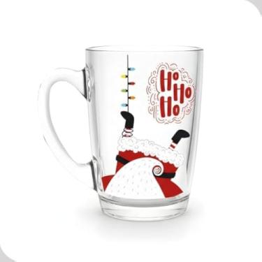 Imagem de Caneca de vidro com alca para tomar vitamina, e grande, 320 ml