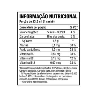 Imagem de CARB UP GEL BLACK (10 SACHÊS) Morango Probiótica-Unissex