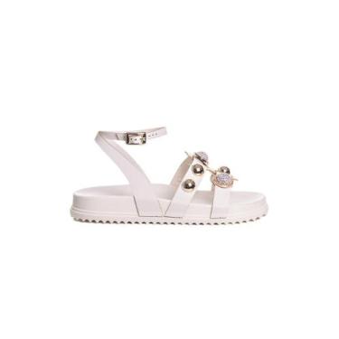 Imagem de Sandália Flatform Pixolé Off White - MISS LOVE, 38