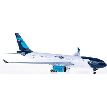 Imagem de FloZ Para Phoenix para Mexicana para Airbus A330-200 XA-MXQ 1:400 Modelo pré-construído de avião