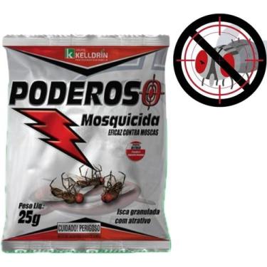 Imagem de Isca Atrativa Açúcar Vermelho para Moscas 25gr Poderoso Kelldrin