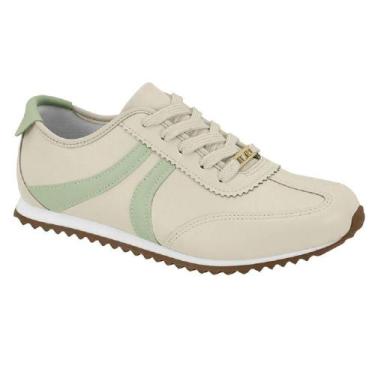 Imagem de Tenis vizzano casual ref 1471.100.7286 feminino, Branco, Verde, 38