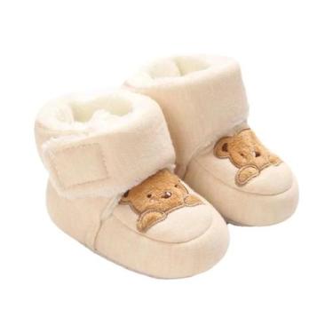 Imagem de Botas De Inverno Para Bebês De 0 a 1 Ano, Quentes, Fofas, Com Solado M