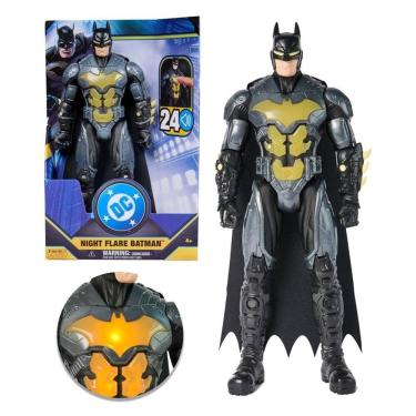Imagem de Boneco Batman 30cm Armadura com Luz E Som - Sunny