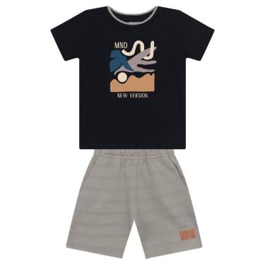 Imagem de Conjunto infantil menino estampado Mundi