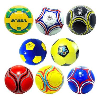 Imagem de Bola De Futebol Campo Infantil Society Cores Sortida JR0537T - Jr Toys