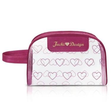 Imagem de Necessaire Com Alça Jacki Design - Love Vinho