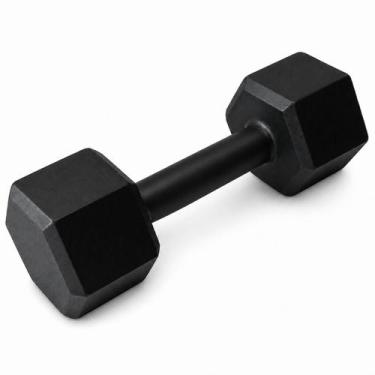 Imagem de Halter Sextavado Unidade Ferro Fundido Pintado 1-5kg  Treino e Muscula