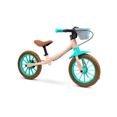 Imagem de Bicicleta Sem Pedal Nathor Equilíbrio Balance Menino Menina Cor:Amor, 