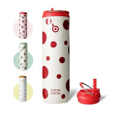 Imagem de Garrafa Térmica BOTTLE BOTTLE 710ml com Tampa de Canudo e Alça