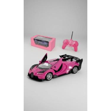 Imagem de Carro Controle Remoto Fashion Rosa Abre Portas - Congratulations Store