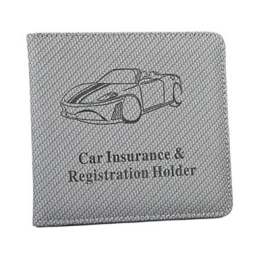 Imagem de Organizador De Porta-Luvas Para Veículos, Suporte Para Cartão De Regis